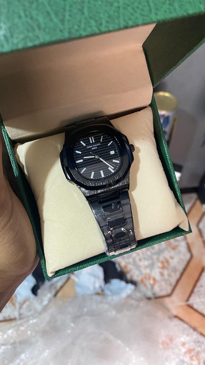 PATEK PHILIPPE GENEVE FULL BLACK