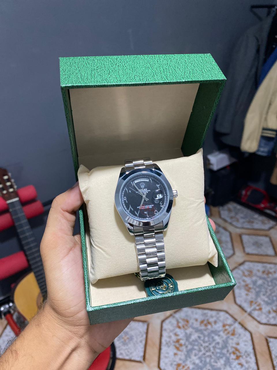 Rolex Arabica GRIS TABLEAU NOIR