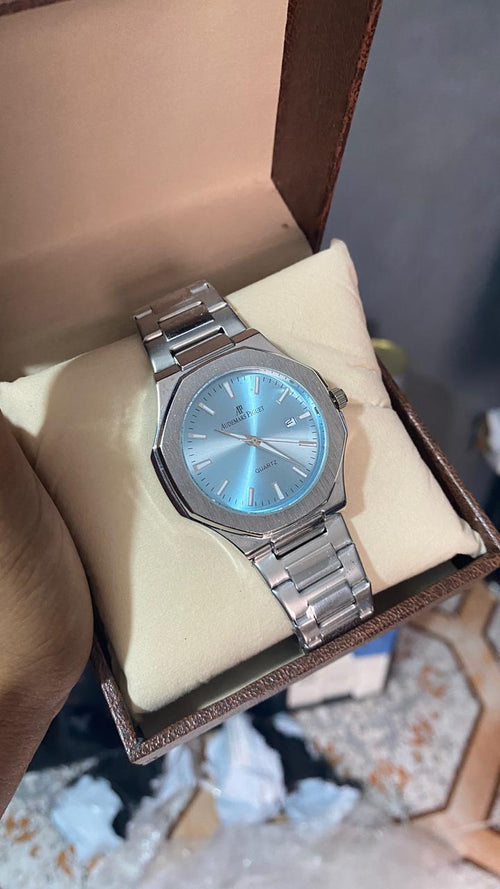 AUDEMARES PIGUET GRIS TABLEU BLEU CIEL